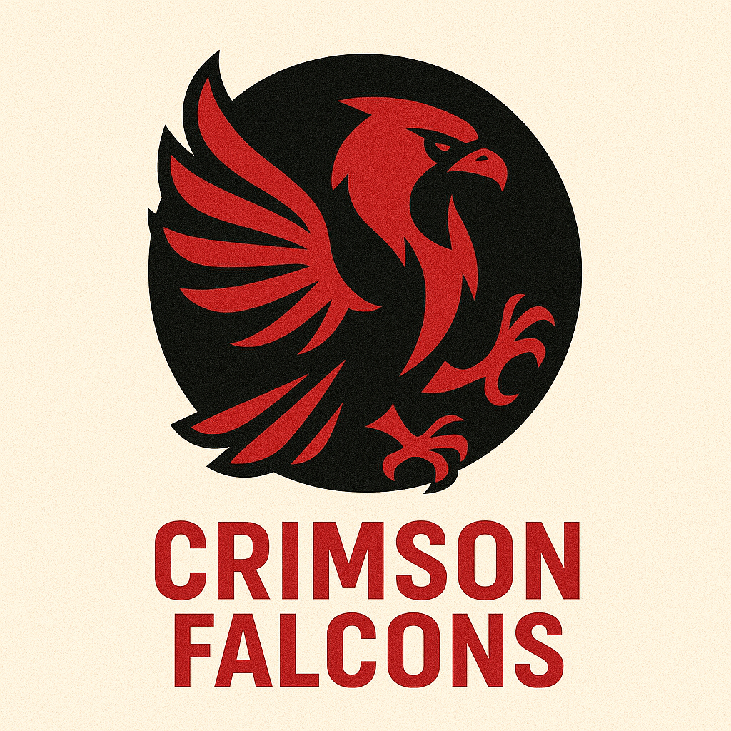 Crimson Falcons logo
